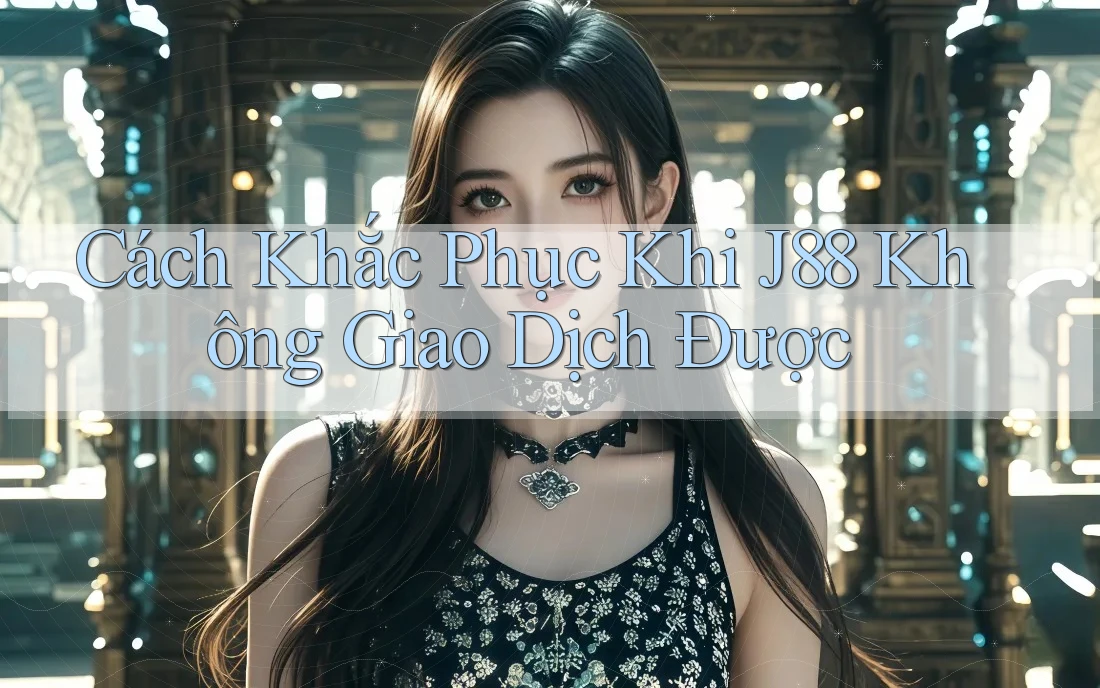 Cách Khắc Phục Khi J88 Không Giao Dịch Được