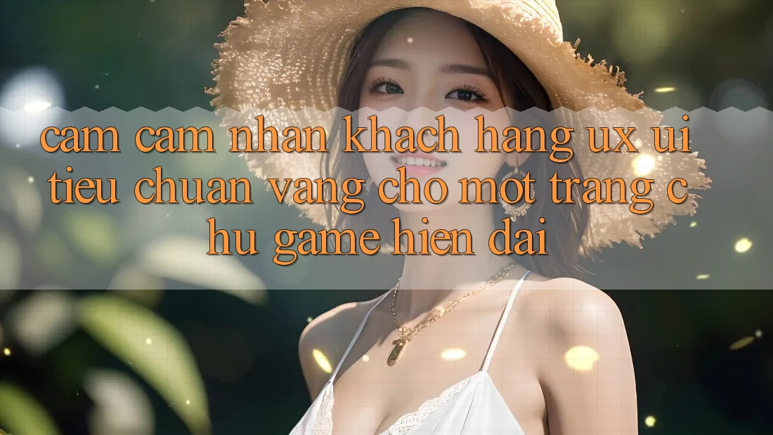 Cảm cảm nhận Khách hàng (UX/UI) – Tiêu Chuẩn Vàng Cho Một Trang chủ Game Hiện Đại