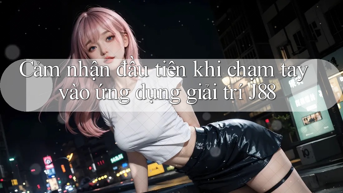 Cảm nhận đầu tiên khi chạm tay vào ứng dụng giải trí J88 Cảm nhận đầu tiên khi chạm tay vào ứng dụng giải trí J88