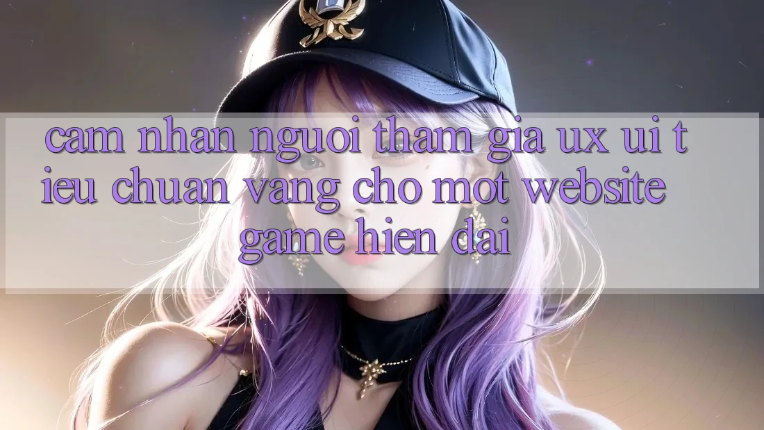 Cảm nhận Người tham gia (UX/UI) – Tiêu Chuẩn Vàng Cho Một Website Game Hiện Đại Cảm nhận Người tham gia (UX/UI) – Tiêu Chuẩn Vàng Cho Một Website Game Hiện Đại