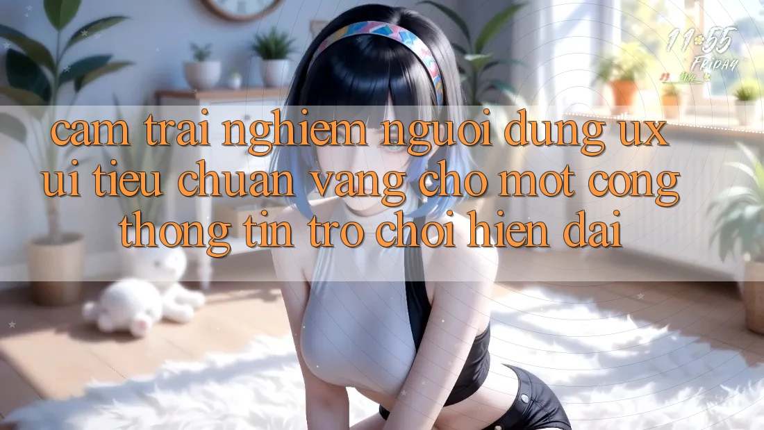 Cảm trải nghiệm Người Dùng (UX/UI) – Tiêu Chuẩn Vàng Cho Một Cổng thông tin Trò chơi Hiện Đại Cảm trải nghiệm Người Dùng (UX/UI) – Tiêu Chuẩn Vàng Cho Một Cổng thông tin Trò chơi Hiện Đại