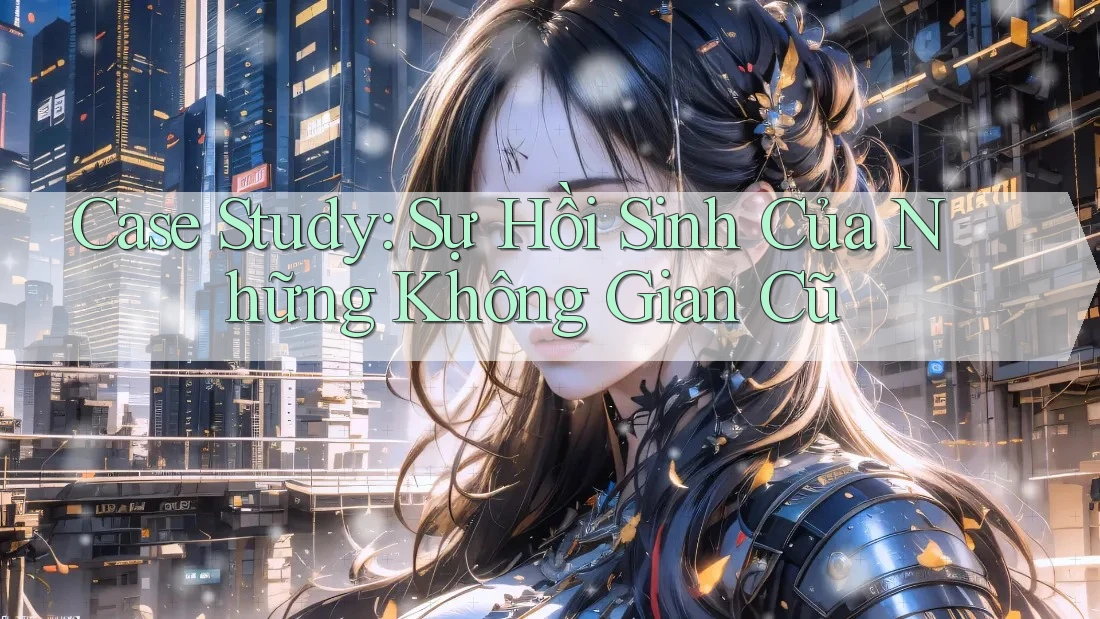 Case Study: Sự Hồi Sinh Của Những Không Gian Cũ Case Study: Sự Hồi Sinh Của Những Không Gian Cũ