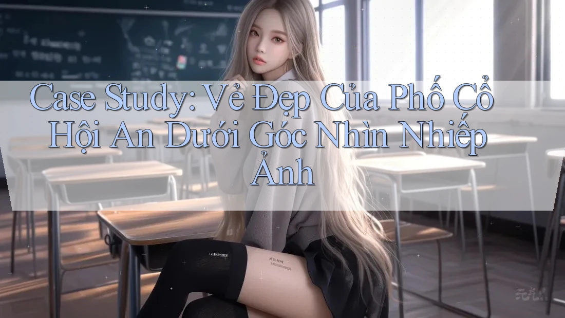 Case Study: Vẻ Đẹp Của Phố Cổ Hội An Dưới Góc Nhìn Nhiếp Ảnh