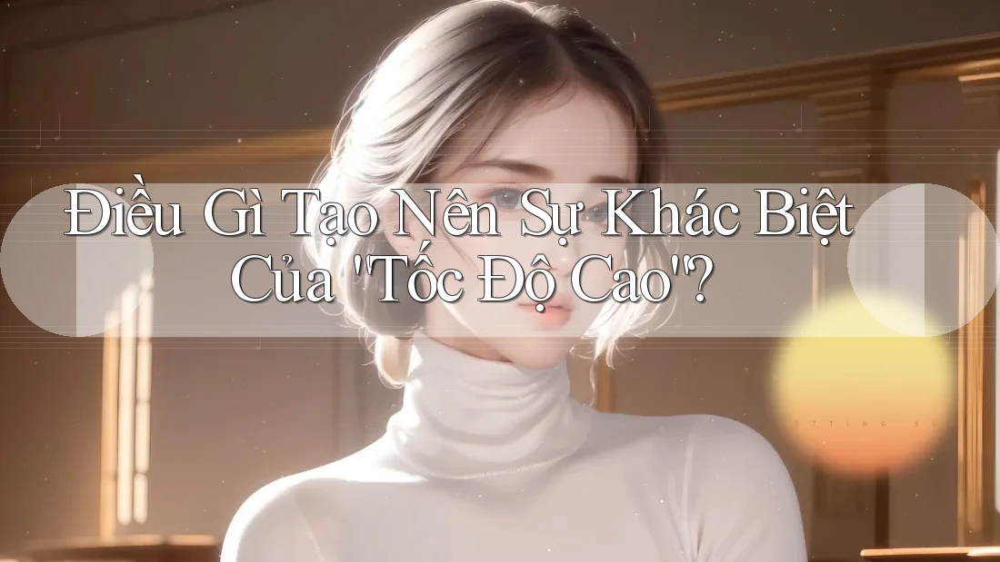 Điều Gì Tạo Nên Sự Khác Biệt Của “Tốc Độ Cao”? Điều Gì Tạo Nên Sự Khác Biệt Của “Tốc Độ Cao”?