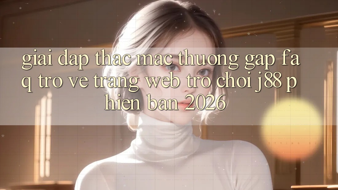 Giải Đáp Thắc Mắc Thường Gặp (FAQ) Trở về Trang web Trò chơi j88 Phiên Bản 2026 Giải Đáp Thắc Mắc Thường Gặp (FAQ) Trở về Trang web Trò chơi j88 Phiên Bản 2026