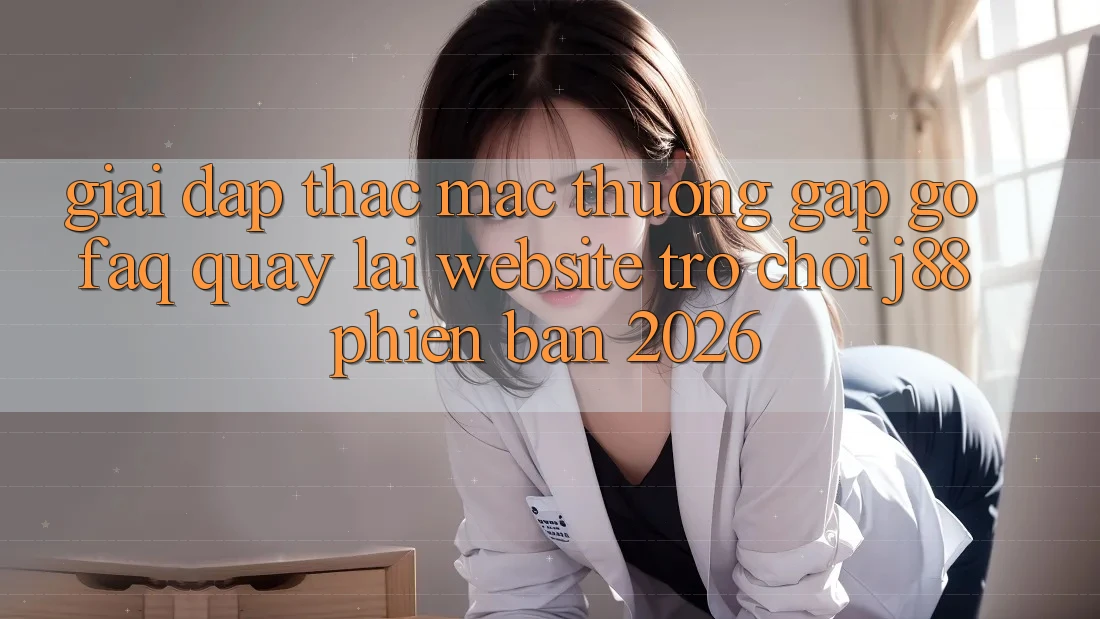 Giải Đáp Thắc Mắc Thường Gặp gỡ (FAQ) Quay lại Website Trò chơi j88 Phiên Bản 2026
