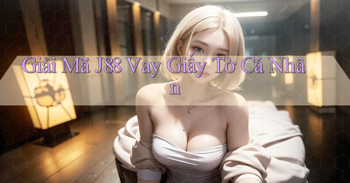 giải mã j88 vay giấy tờ cá nhân
