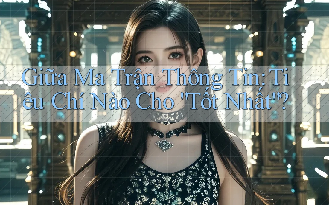 Giữa Ma Trận Thông Tin: Tiêu Chí Nào Cho “Tốt Nhất”?