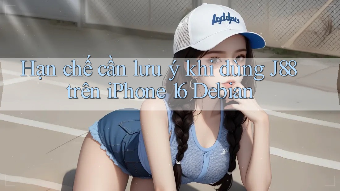 Hạn chế cần lưu ý khi dùng J88 trên iPhone 16 Debian