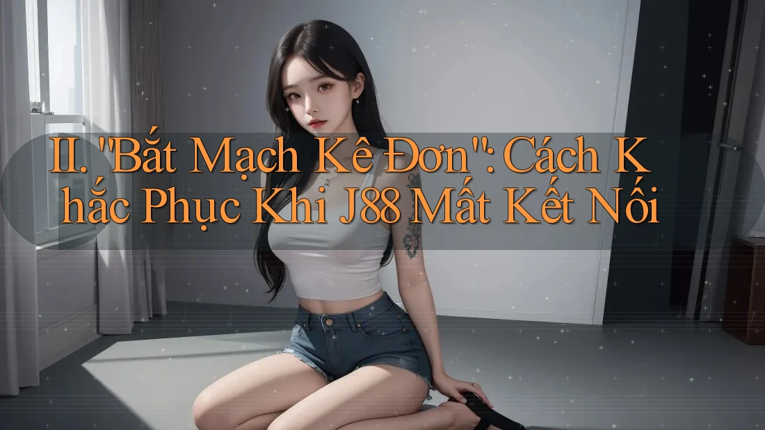 II. “Bắt Mạch Kê Đơn”: Cách Khắc Phục Khi J88 Mất Kết Nối
