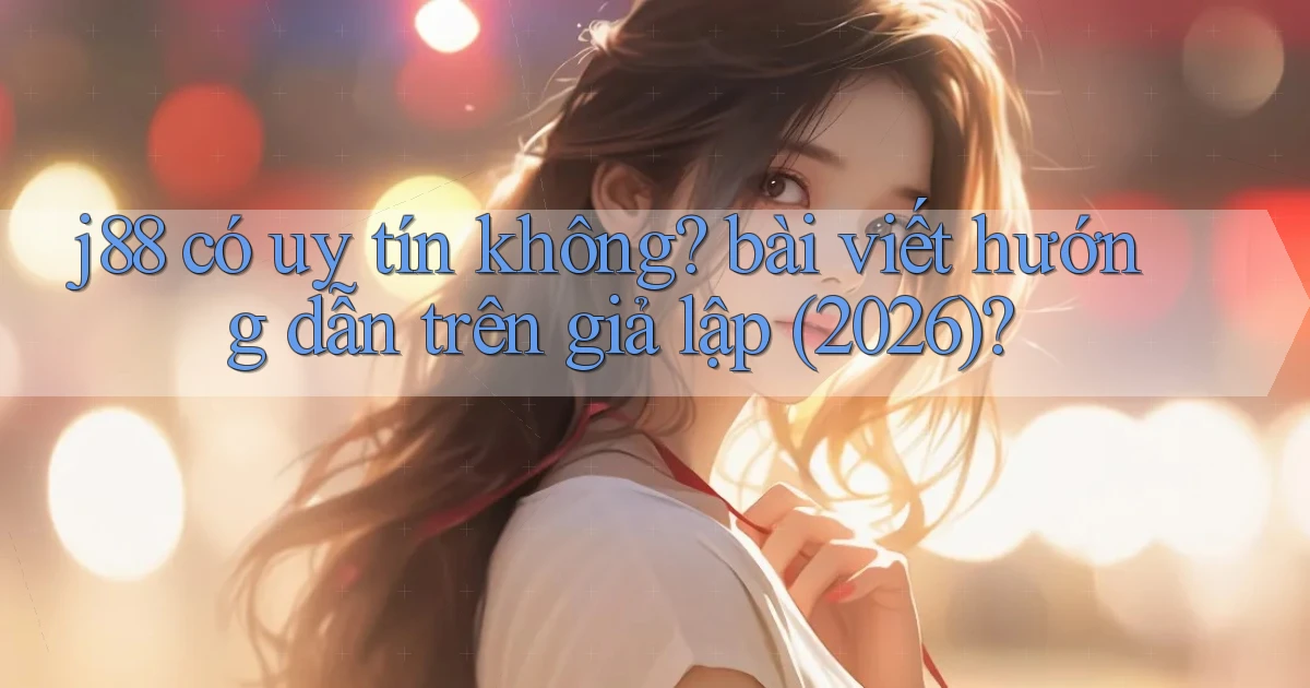 j88 có uy tín không bài viết hướng dẫn trên giả lập (2026)