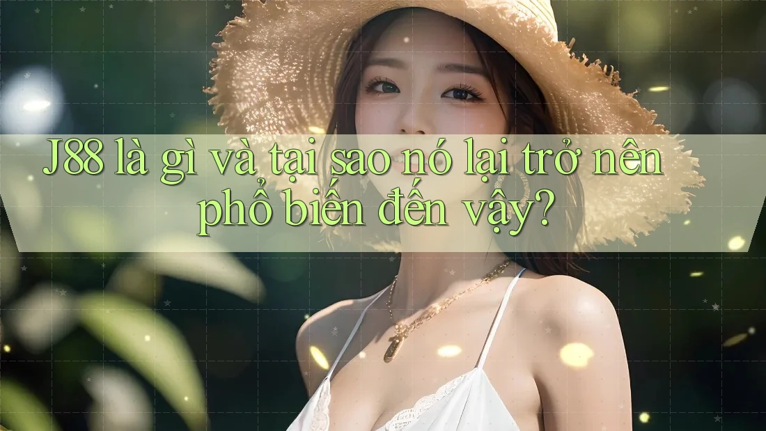J88 là gì và tại sao nó lại trở nên phổ biến đến vậy?