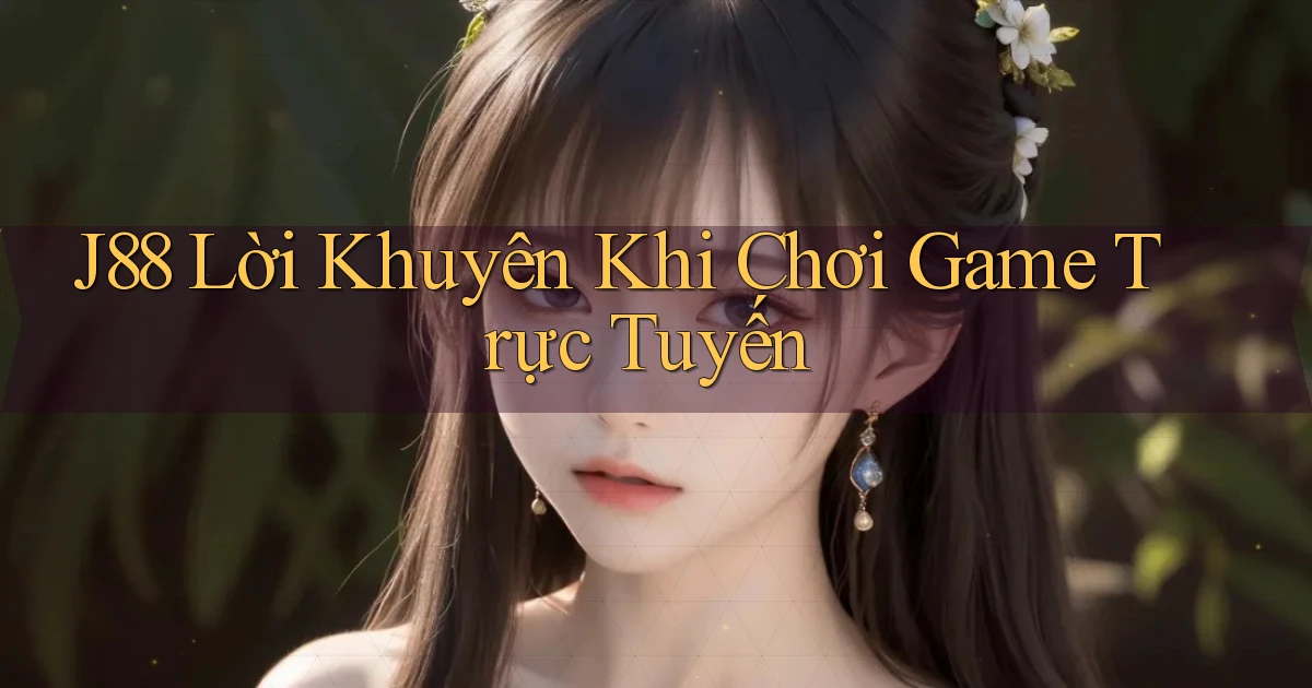 j88  lời khuyên khi chơi game trực tuyến