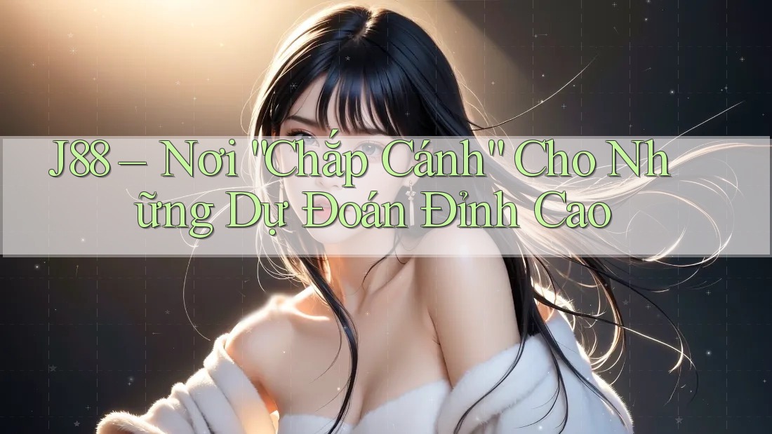J88 – Nơi “Chắp Cánh” Cho Những Dự Đoán Đỉnh Cao
