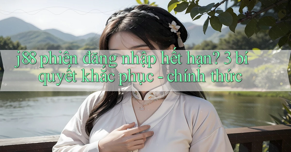 j88 phiên đăng nhập hết hạn 3 bí quyết khắc phục   chính thức