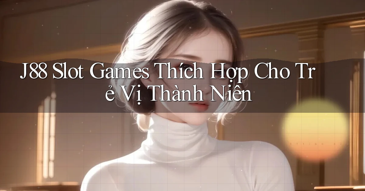 j88  slot games thích hợp cho trẻ vị thành niên