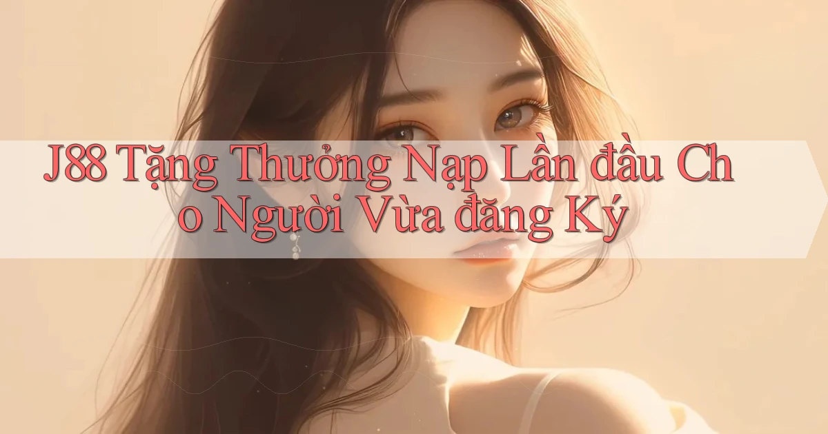 j88  tặng thưởng nạp lần đầu cho người vừa đăng ký
