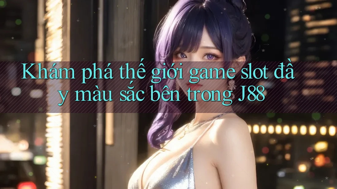 Khám phá thế giới game slot đầy màu sắc bên trong J88