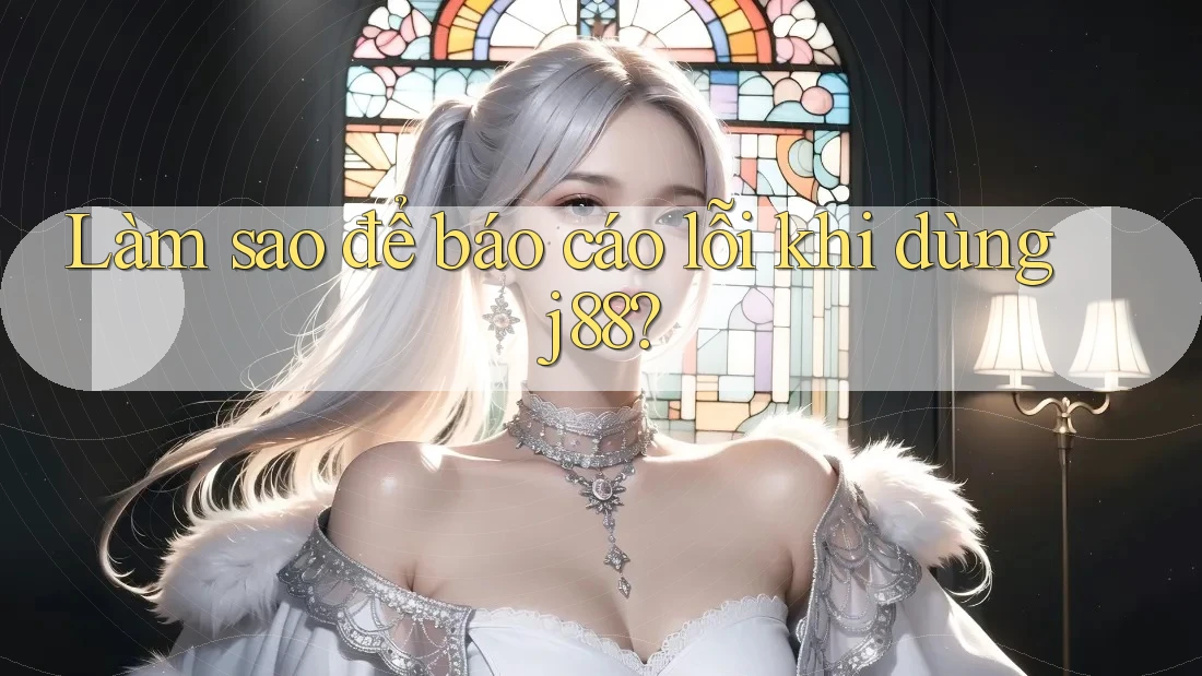 Làm sao để báo cáo lỗi khi dùng j88? Làm sao để báo cáo lỗi khi dùng j88?