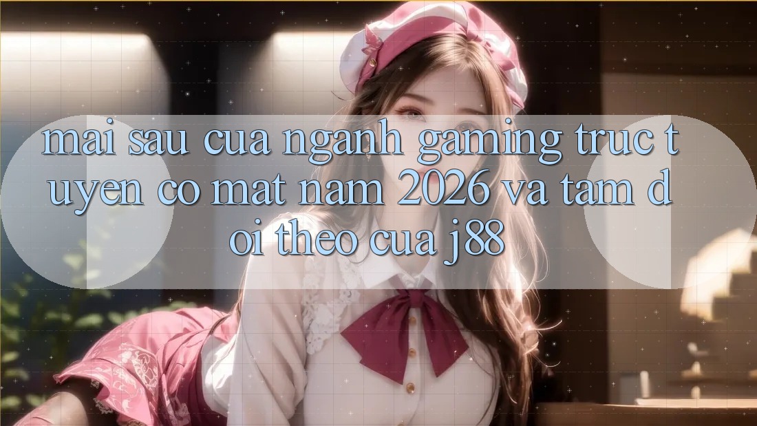 Mai sau Của Ngành Gaming Trực Tuyến Có mặt Năm 2026 Và Tầm Dõi theo Của j88