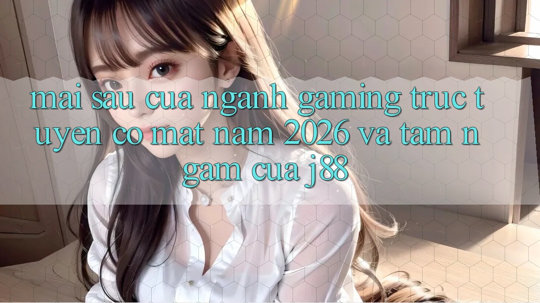 Mai sau Của Ngành Gaming Trực Tuyến Có mặt Năm 2026 Và Tầm Ngắm Của j88