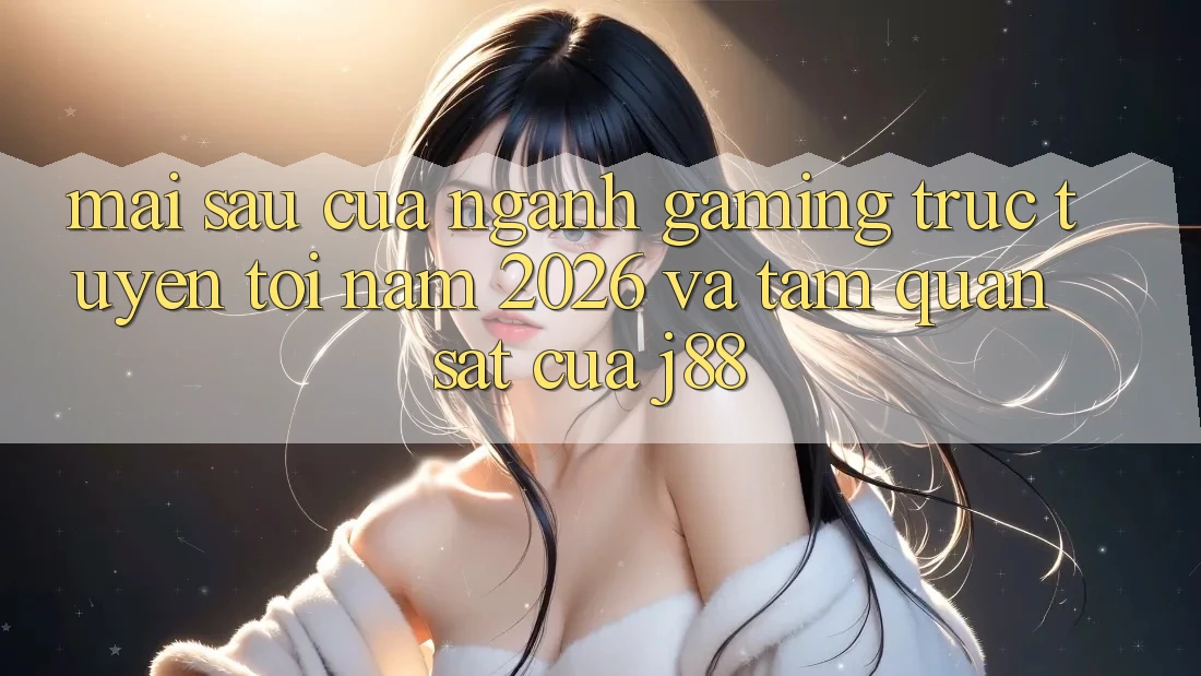 Mai sau Của Ngành Gaming Trực Tuyến Tới Năm 2026 Và Tầm Quan sát Của j88