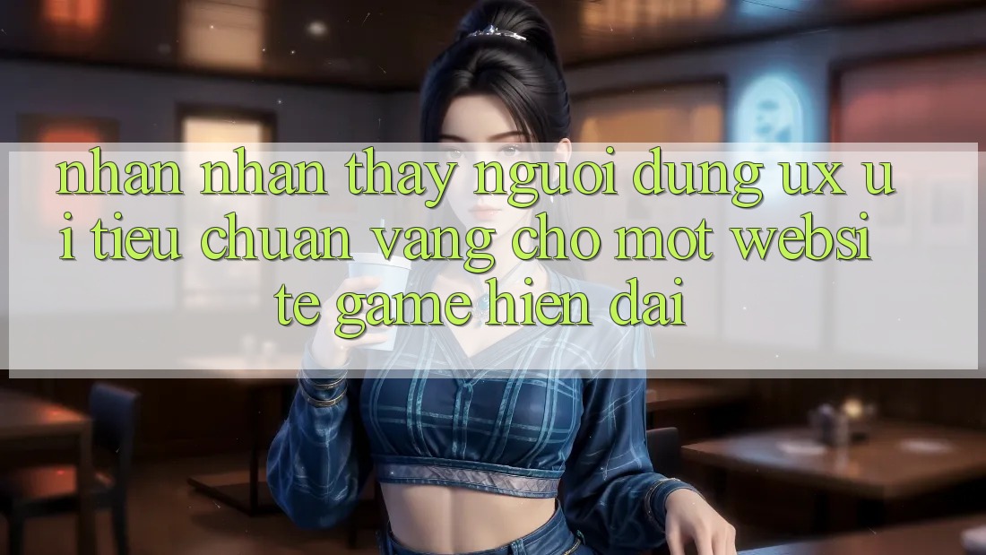 Nhận nhận thấy Người Dùng (UX/UI) – Tiêu Chuẩn Vàng Cho Một Website Game Hiện Đại