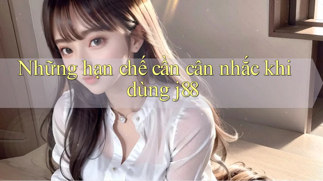 Những hạn chế cần cân nhắc khi dùng j88 Những hạn chế cần cân nhắc khi dùng j88