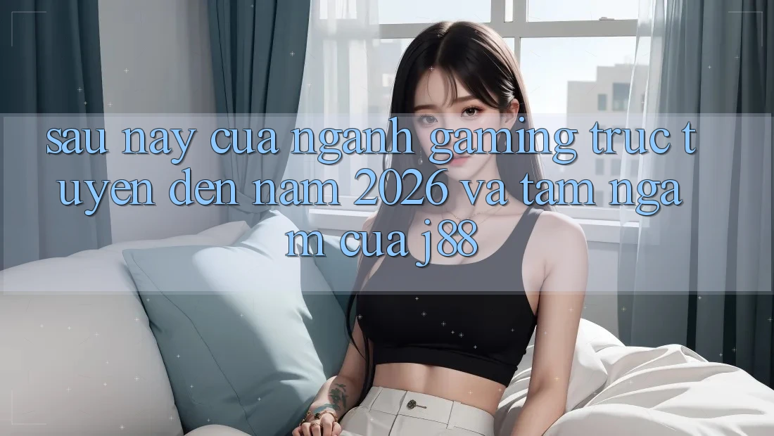 Sau này Của Ngành Gaming Trực Tuyến Đến Năm 2026 Và Tầm Ngắm Của j88
