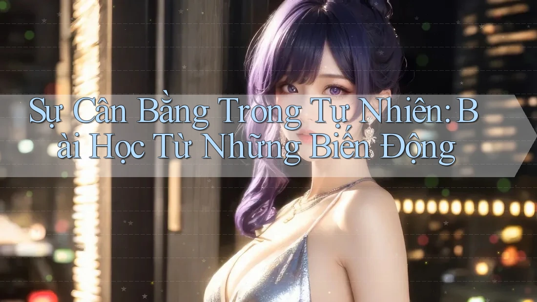 Sự Cân Bằng Trong Tự Nhiên: Bài Học Từ Những Biến Động