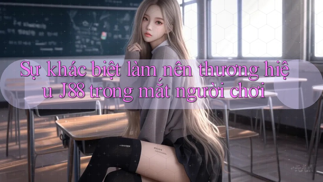 Sự khác biệt làm nên thương hiệu J88 trong mắt người chơi