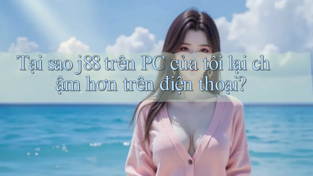 Tại sao j88 trên PC của tôi lại chậm hơn trên điện thoại? Tại sao j88 trên PC của tôi lại chậm hơn trên điện thoại?