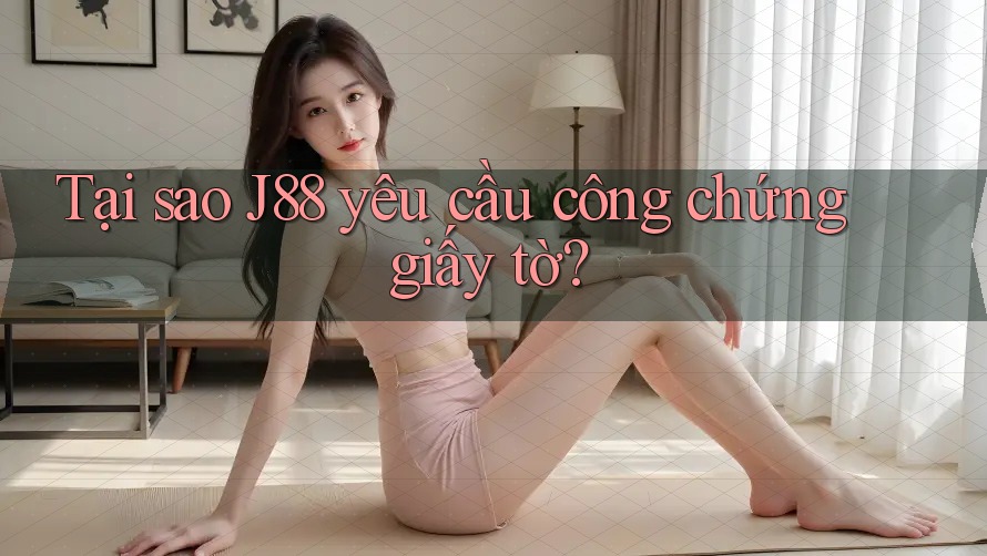 Tại sao J88 yêu cầu công chứng giấy tờ?