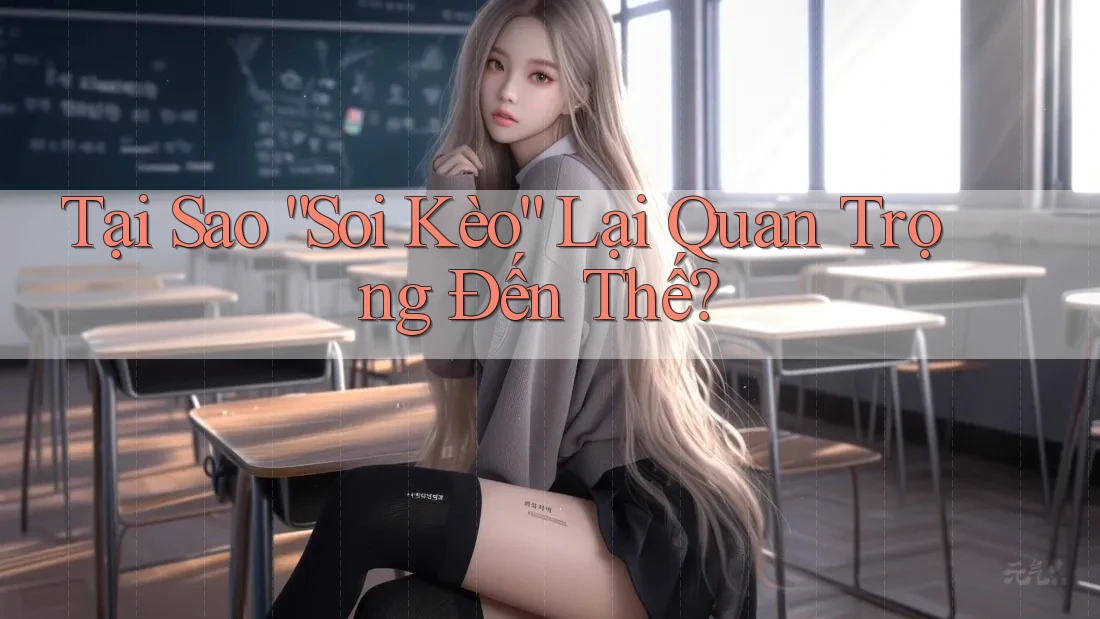 Tại Sao “Soi Kèo” Lại Quan Trọng Đến Thế?