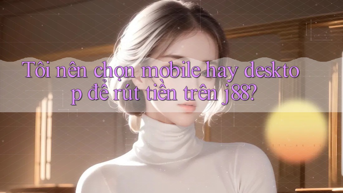 Tôi nên chọn mobile hay desktop để rút tiền trên j88? Tôi nên chọn mobile hay desktop để rút tiền trên j88?