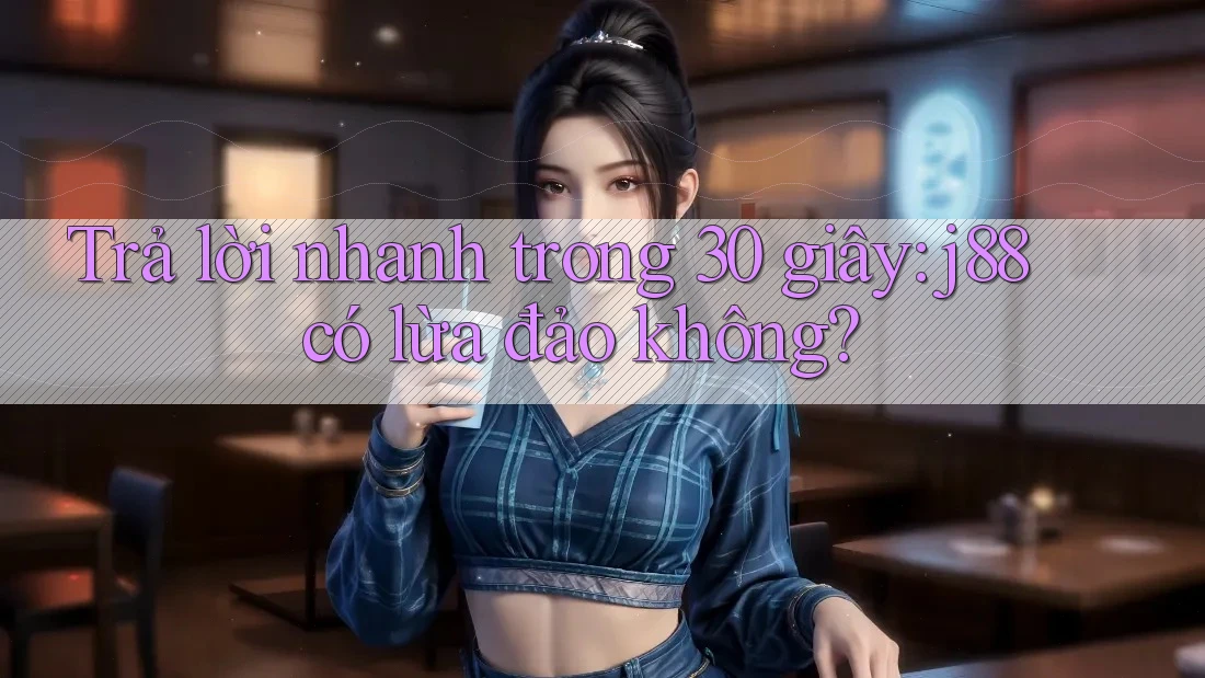 Trả lời nhanh trong 30 giây: j88 có lừa đảo không?