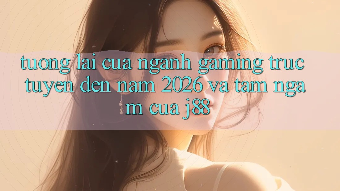 Tương Lai Của Ngành Gaming Trực Tuyến Đến Năm 2026 Và Tầm Ngắm Của j88