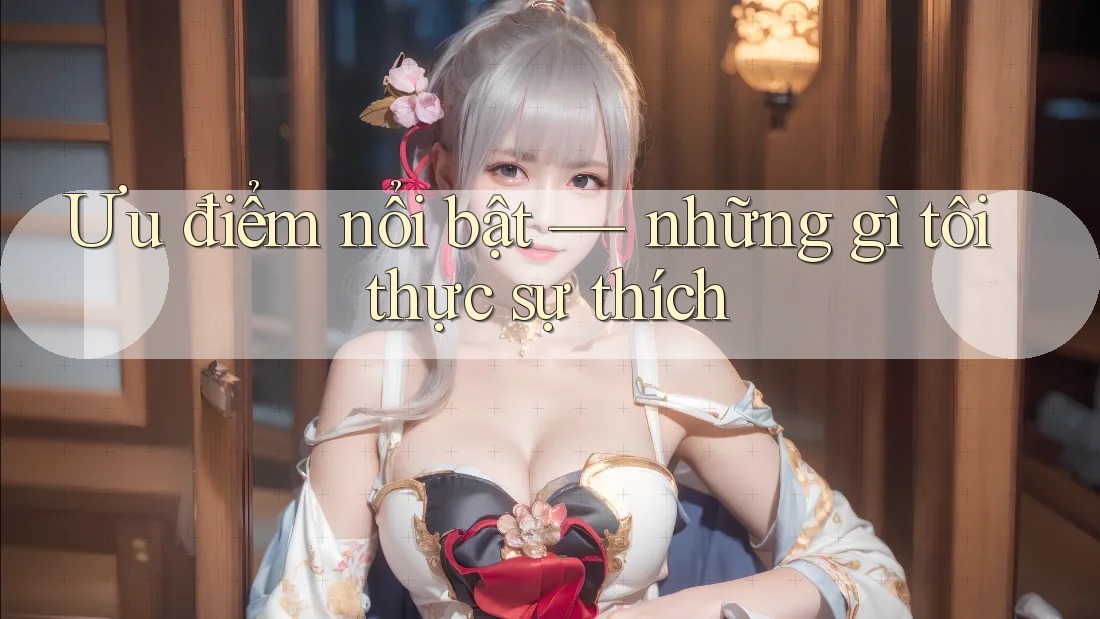 Ưu điểm nổi bật — những gì tôi thực sự thích