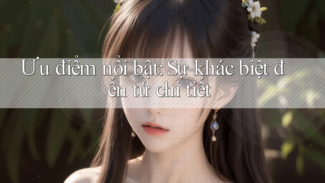 Ưu điểm nổi bật: Sự khác biệt đến từ chi tiết