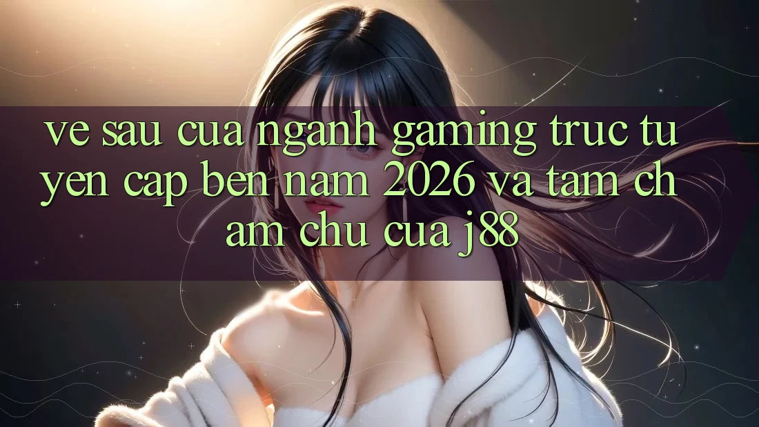 Về sau Của Ngành Gaming Trực Tuyến Cập bến Năm 2026 Và Tầm Chăm chú Của j88