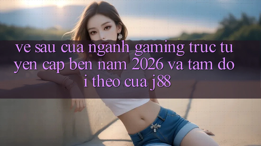 Về sau Của Ngành Gaming Trực Tuyến Cập bến Năm 2026 Và Tầm Dõi theo Của j88