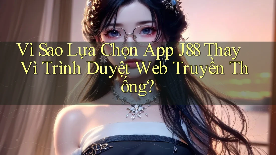 Vì Sao Lựa Chọn App J88 Thay Vì Trình Duyệt Web Truyền Thống?