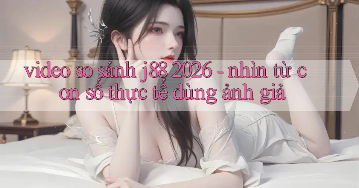 video so sánh j88 2026   nhìn từ con số thực tế dùng ảnh giả